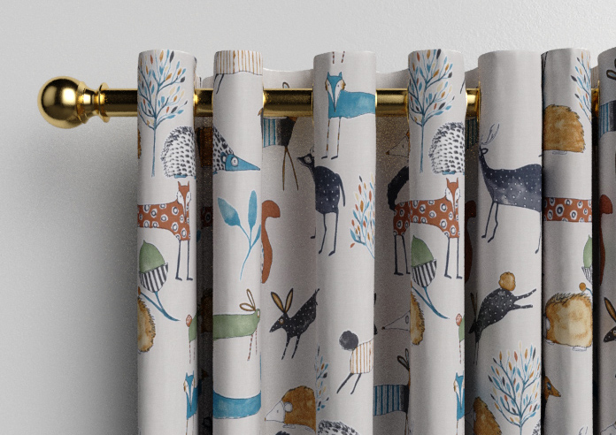 Oh My Deer, Colonial - Made to Measure Curtains - Image 12